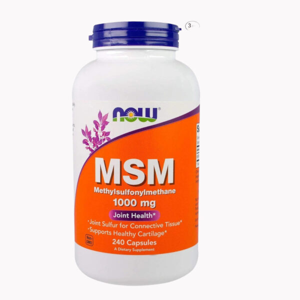 Now Foods M.S.M 1000mg, 240 caps (Multi-Pack)