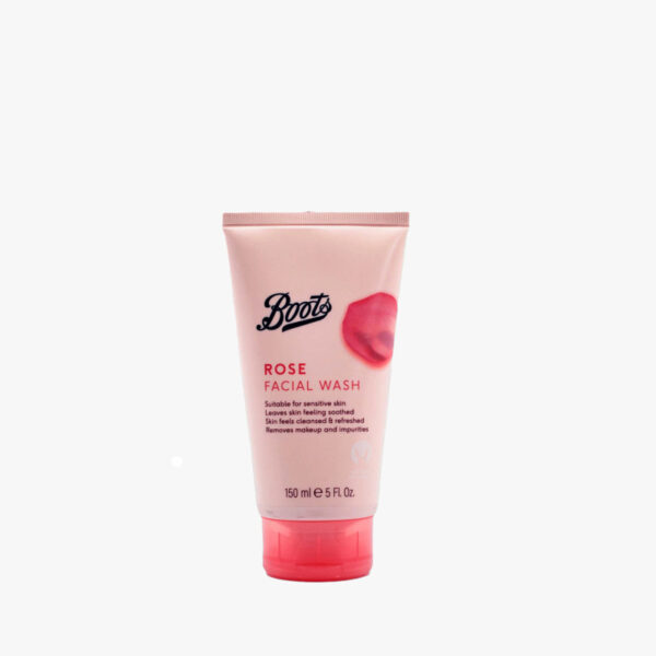 Rose Facial Wash BOOTS - Image 2