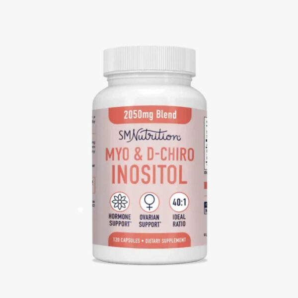 Myo Inositol Capsules 120000 SM NUTRITION