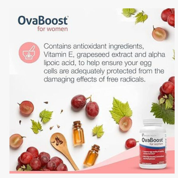 OvaBoost for Women Capsules 120 FAIRHAVEN HEALTH - Image 4