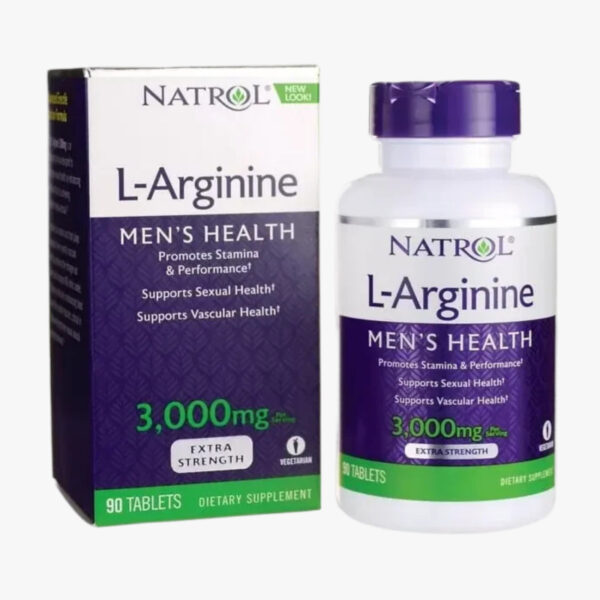 L- Arginine Tablets 90 NATROL - Image 2